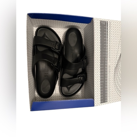 Birkenstock Arizona EVA Slide Sandals Anthracite Women’s Size 7 - Picture 8 of 10